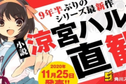 【画像】涼宮ハルヒの新作が11月25日に発売ｗｗｗｗｗｗｗｗ