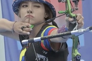 【画像】コロンビアのアーチェリー選手、いくらなんでも可愛すぎるｗｗｗｗ