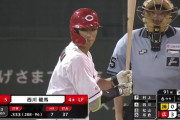 西川龍馬 .332 7本 37打点 7盗塁 .OPS824