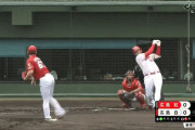 【朗報】広島カープ新外国人ケビン・クロン、球場の照明に直撃する特大弾