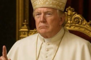 ローマ教皇を冒涜していると大炎上した画像についてトランプ大統領「勘弁してくれ。誰かが面白半分にやっただけだ」