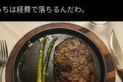【画像】金持ち「ほい、これが君らの月の食費のステーキ肉ね」→炎上