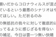 【悲報】コロおじ「！！！飛行機雲だ！コロナウイルスを撒いたに違いない！」