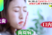 女性の口臭がテレビで特集されててワロタ