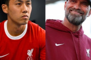 ◆悲報◆初先発のリバプールMF遠藤航軒並み低評価「存在感が全くなかった」