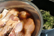 手羽元を煮るぞ！！！