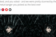 【海外】「METAL HAMMER」BABYMETALの最高の曲20選 (ファン投票)