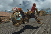 【FF14】5.55で追加されたエアバイクマウント「イクリール」に乗るララフェルが可愛すぎるｗｗｗｗｗｗｗ