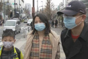 【新型肺炎】春節で来日した中国人 原宿でマスクつけて観光…「中国にいると心配、日本は安心。マスクもっと買えるとうれしいです」