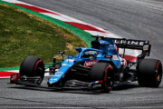 F1シュタイアーマルクGP予選：アルピーヌのアロンソ「またトップ10圏内に入れて大満足」