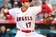大谷翔平、6回2失点10奪三振　6勝目の権利を持って降板