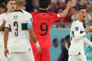 韓国選手がC.ロナウドに侮辱行為　試合後に監督証言「彼が怒っていたのはそれが理由」