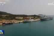 055型駆逐艦3番艦「大連」、094型戦略原子力潜水艦7番艦「長征18」、075型強襲揚陸艦1番艦「海南」…中国軍艦3隻同時就役！