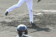 阪神・西純矢が七回途中５失点８Ｋ　清宮を直球で空振り三振