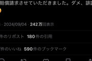 【悲報】女さん「誹謗中傷で開示したら一人が40代シンママだった。容赦なく賠償請求させて頂きましたｗ」