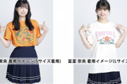 【乃木坂46】五百城茉央＆冨里奈央『なおまお』全ツTシャツを着てお揃いポーズ！可愛すぎるwww