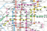 【衝撃画像】「大阪メトロ」の路線図がこちら！住みやすい駅教えて