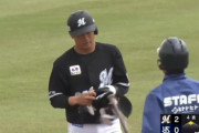 柿沼、右中間真っ二つの2点タイムリー2ベース！ロッテ浦和軍が先制！