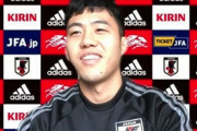 【日本代表】「ファイターらしく見えるかな」マウスピースを手にしたMF遠藤航、デュエル勝利数については「Jリーグでも取り入れたら」