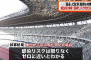 スパコン富岳さん「観客1万人なら感染リスクはほぼゼロ」