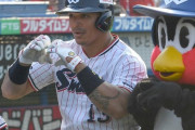 【ヤクルト】ワイのオスナ、143本ペースwww