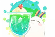 【FGO】クリームソーダとミニメジェド様！！　クリームソーダ飲みてぇ！