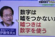 「マスコミが数を持ち出してきたら割合を見る、割合を出してきたら母数を見る」の教えは今回も実に有効だなあ。(本年下半期4回目)