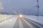 【秋田】雪道では自分が気をつけていてもどうにもならない事があるドラレコ。