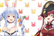 Vtuber ぺこらVSマリン、7月のソロ同接ではぺこら4連敗！？