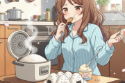 【悲報】朝の炊飯予約を忘れて普通炊きしてしまった奥様、アイスで誤魔化す