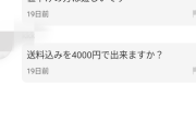 【悲報】メルカリ民「値下げしてメルカリ民「値下げして」出品者「送料高いから無理」メルカリ民「値下げしろって言ってんの！」