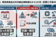 【速報】中国のレアアース輸出規制発表から一ヶ月経過。　経産省「特に目立った影響は確認できない」