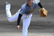 阪神ドラ５・村上　２軍戦で５回５安打２失点　大下にソロ被弾