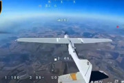 高度3620mで驚愕の空中戦が発生、ロシア軍の偵察ドローン「オルラン10」を一撃で撃墜か…ウクライナが映像公開！