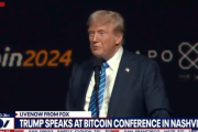 トランプ大統領候補、ビットコインカンファレンスに登壇「アメリカをビットコイン超大国にする」
