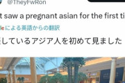 【画像】アメリカ人「妊娠しているアジア人を初めて見た！ｗｗｗｗ」