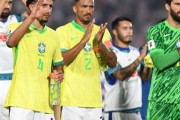ブラジル代表、パラグアイに敗れる　コロンビアはアルゼンチンを撃破し2位浮上！南米予選第8節