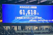 【朗報】横浜Fマリノスvsマンチェスター・シティ戦の観客数ｗｗｗｗｗｗ