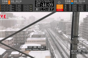 東京に大雪注意報！！