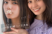 【日向坂46】小坂菜緒1st写真集『君は誰？』表紙の顔面サイズが等身大だと判明！！！！！！！！！！