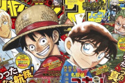 【画像】少年ジャンプと少年サンデー、ワンピース×コナンの表紙がかっこよすぎる！！
