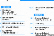 Amazonプライムビデオ12月の配信作品ｗｗｗｗｗｗｗｗｗｗ