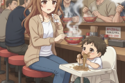 子連れで家系ラーメンは印象悪いですか