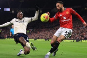 マンU、終盤の失点で追い付かれウエストハムと1-1ドロー…上位浮上のチャンスを逃す