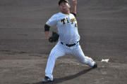阪神ドラ３桐敷拓馬５回12安打７失点　教育Ｌ中日戦に先発、先発全員安打許し開幕へ不安残す