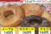 【朗報】セブンの｢お店で揚げたドーナツ｣､売上が好調のため全国で販売へ