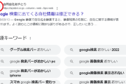 お前ら助けてgoogle検索がおかしい助けて