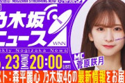 【6月23日(月)20:00～】「週刊乃木坂ニュース」MC：菅原咲月 ゲスト：森平麗心【スケジュールの都合により収録でお届け】