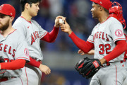 【MLB】大谷翔平８勝目“二刀流”でまた快記録　10奪三振＆２打点＆１盗塁は史上初