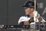 日ハム王柏融.149 0本1打点 OPS.386